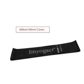 Gym Fitness Resistance Bands for Yoga Stretch Pull Up Assist Bands (Option: Black)